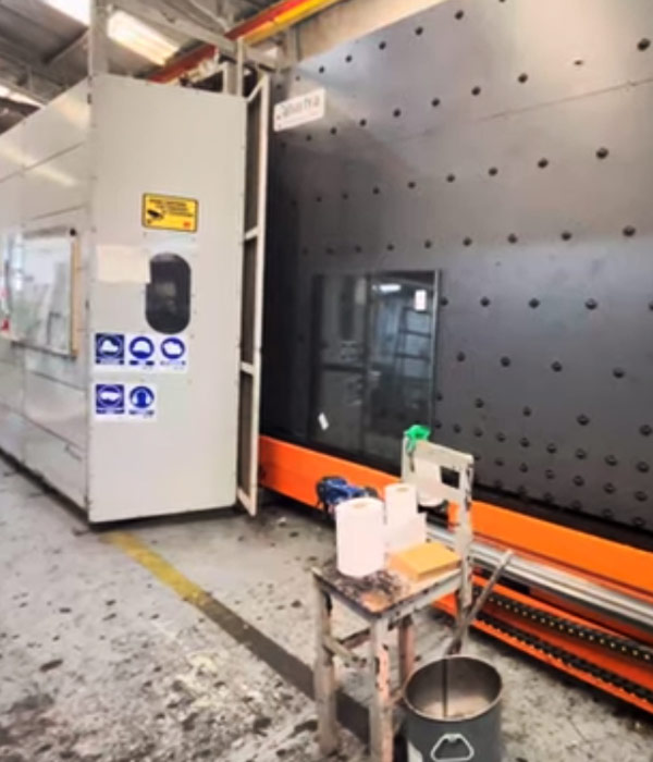 Sellado automático de termo paneles